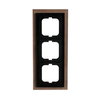 Abdeckrahmen 3-fach bronze - carat®   