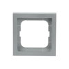 Abdeckrahmen 1-fach alusilber - future® linear   