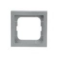 Abdeckrahmen 1-fach alusilber - future® linear