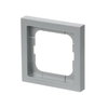 Abdeckrahmen 1-fach alusilber - future® linear   