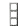 Abdeckrahmen 3-fach alusilber - future® linear   