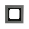 Abdeckrahmen 1-fach platin - Busch-axcent® pur   