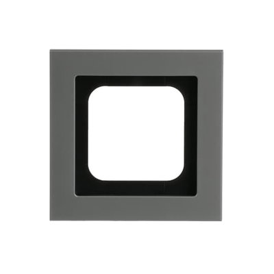 Abdeckrahmen 1-fach platin - Busch-axcent® pur