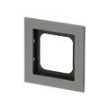 Abdeckrahmen 1-fach platin - Busch-axcent® pur