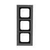 Abdeckrahmen 3-fach platin - Busch-axcent® pur   