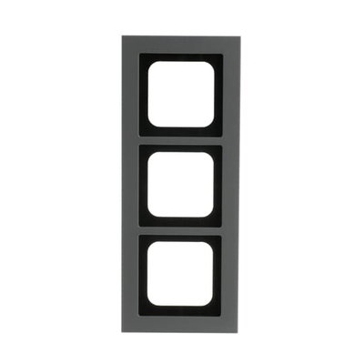 Abdeckrahmen 3-fach platin - Busch-axcent® pur