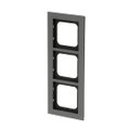 Abdeckrahmen 3-fach platin - Busch-axcent® pur
