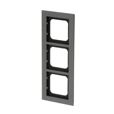 Abdeckrahmen 3-fach platin - Busch-axcent® pur   