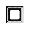 Abdeckrahmen 1-fach titan - Busch-axcent® pur   