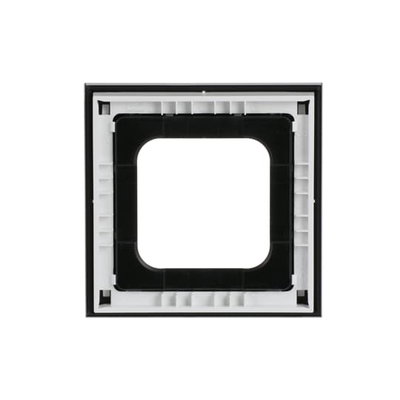 Abdeckrahmen 1-fach titan - Busch-axcent® pur   
