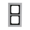 Abdeckrahmen 2-fach titan - Busch-axcent® pur   