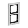 Abdeckrahmen 2-fach titan - Busch-axcent® pur   