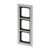 Abdeckrahmen 3-fach titan - Busch-axcent® pur   