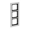 Abdeckrahmen 3-fach titan - Busch-axcent® pur   