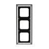 Abdeckrahmen 3-fach titan - Busch-axcent® pur   
