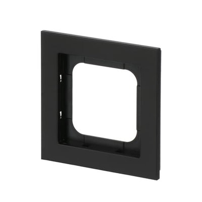 Abdeckrahmen 1-fach schwarz matt - Busch-axcent® pur   