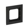 Abdeckrahmen 1-fach schwarz matt - Busch-axcent® pur   