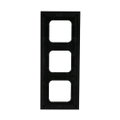 Abdeckrahmen 3-fach schwarz matt - Busch-axcent® pur