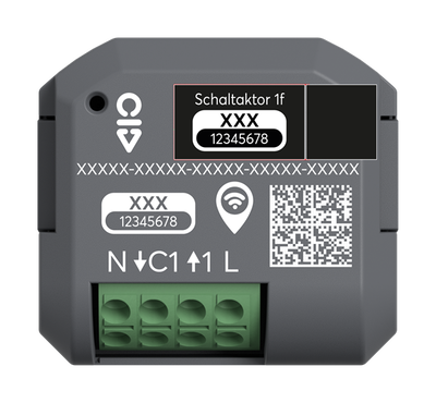 Schaltaktor 1-fach, UP Wireless   