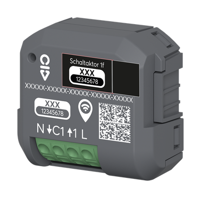 Schaltaktor 1-fach, UP Wireless   