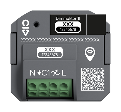 Dimmaktor 1-fach, UP Wireless   