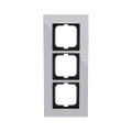 Abdeckrahmen 3-fach chrom - carat®   