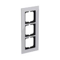 Abdeckrahmen 3-fach chrom - carat®   