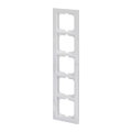 Abdeckrahmen 5-fach studioweiß - Busch-axcent®