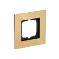 Abdeckrahmen 1-fach gold - carat®