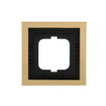 Abdeckrahmen 1-fach gold - carat®
