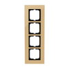 Abdeckrahmen 4-fach gold - carat®   