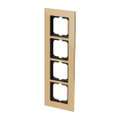 Abdeckrahmen 4-fach gold - carat®