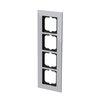 Abdeckrahmen 4-fach chrom - carat®   