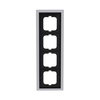 Abdeckrahmen 4-fach chrom - carat®   