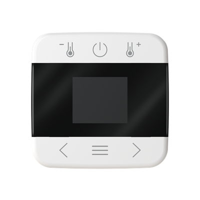 Zentralscheibe für Raumtemperaturregler mit Display Bluetooth   