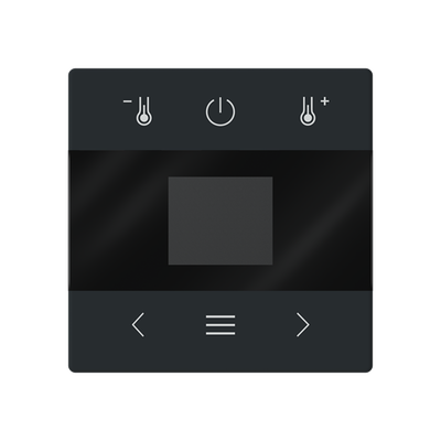 Zentralscheibe für Raumtemperaturregler mit Display Bluetooth   