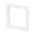Zwischenring 50x50 mm Kommunikations-Steckverbinder studioweiß - Plattform 63