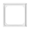 Zwischenring 50x50 mm Kommunikations-Steckverbinder studioweiß - Plattform 63  