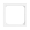 Zwischenring 50x50 mm Kommunikations-Steckverbinder studioweiß matt -