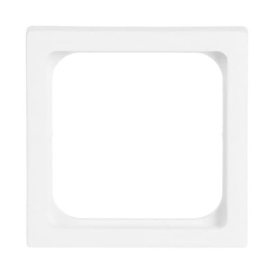Zwischenring 50x50 mm Kommunikations-Steckverbinder studioweiß matt -