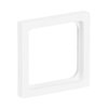 Zwischenring 50x50 mm Kommunikations-Steckverbinder studioweiß matt - Plattform
