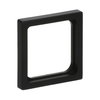 Zwischenring 50x50 mm Kommunikations-Steckverbinder schwarz matt - Plattform 63