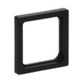 Zwischenring 50x50 mm Kommunikations-Steckverbinder schwarz matt - Plattform 63