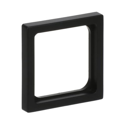 Zwischenring 50x50 mm Kommunikations-Steckverbinder schwarz matt - Plattform 63