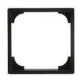Zwischenring für Für Zentralscheiben Busch-balance® SI 1-fach schwarz matt -