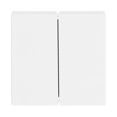 Wippe für Schalter/Taster, 2-fach studioweiß - Plattform 63