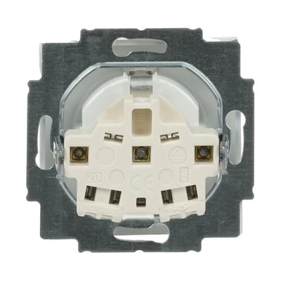 SCHUKO® Steckdosen-Einsatz studioweiß - Plattform 63   