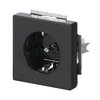 SCHUKO® Steckdosen-Einsatz anthrazit - Plattform 63   