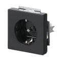 SCHUKO® Steckdosen-Einsatz anthrazit - Plattform 63