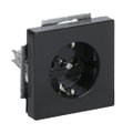SCHUKO® Steckdosen-Einsatz anthrazit - Plattform 63